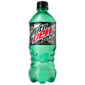 Mountain Dew Zero Sugar Baja Blast Tropical Lime Soda Pop Bottle 20 Fl Oz