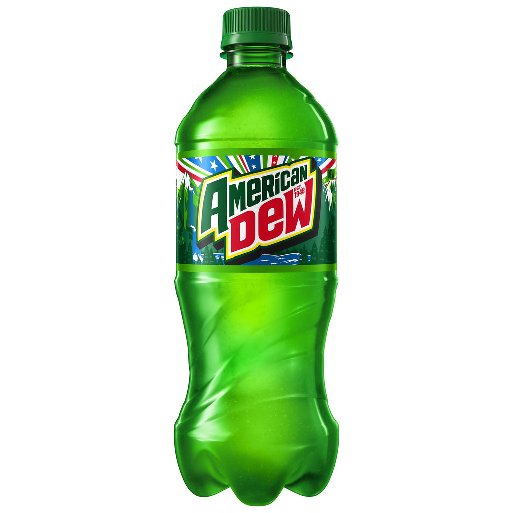 Mountain Dew Citrus Soda Pop Bottle 20 Fl Oz Single