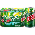 Mountain Dew Citrus Soda Pop Cans 7.5 Fl Oz 6 Pack