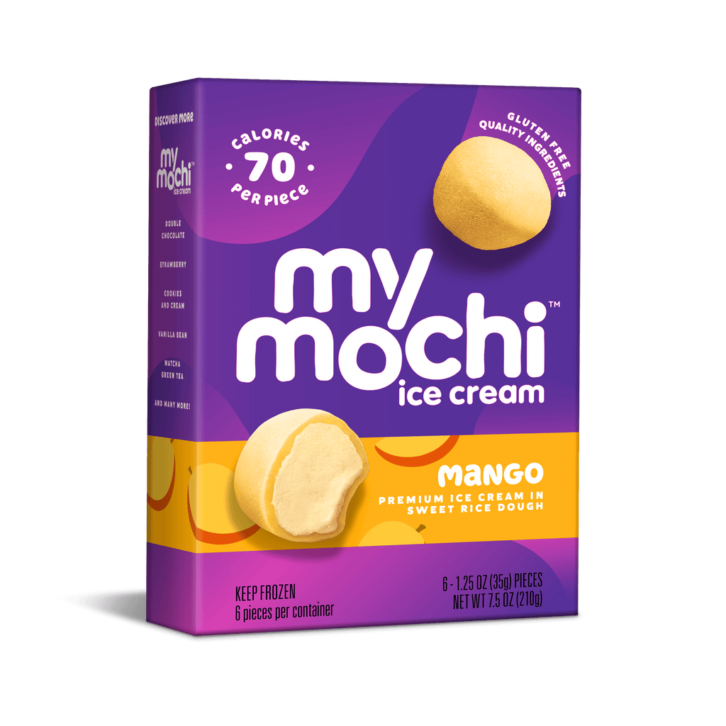 My/Mochi Ice Cream Sweet Mango 6 Count