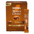 NESCAFÉ Taster's Choice Hazelnut Naturally Caffeinated Medium-Dark Roast Instant Coffee Packets 1.69 oz Box