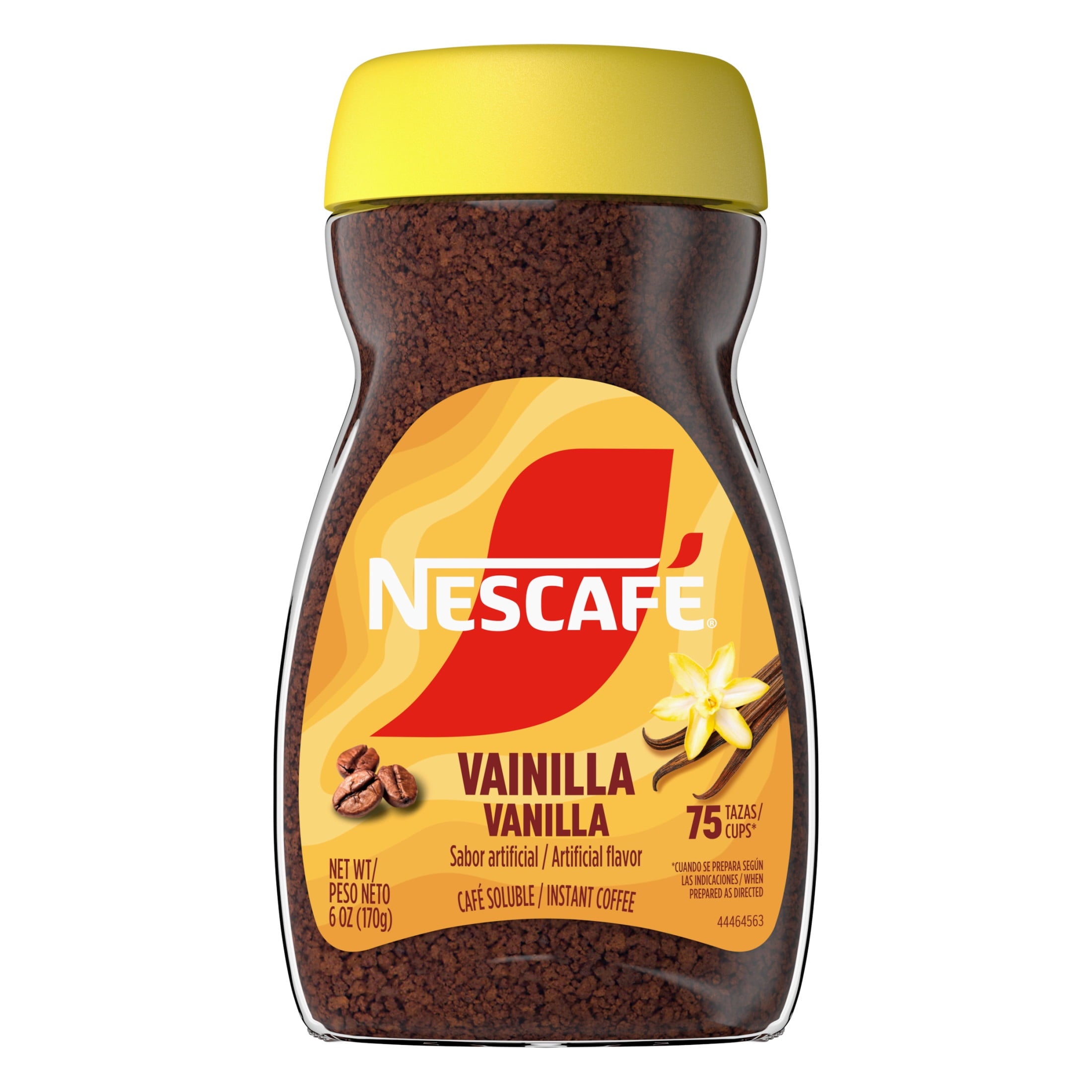 NESCAFÉ Vanilla Naturally Caffeinated Medium Instant Flavored Coffee 6 oz Jar