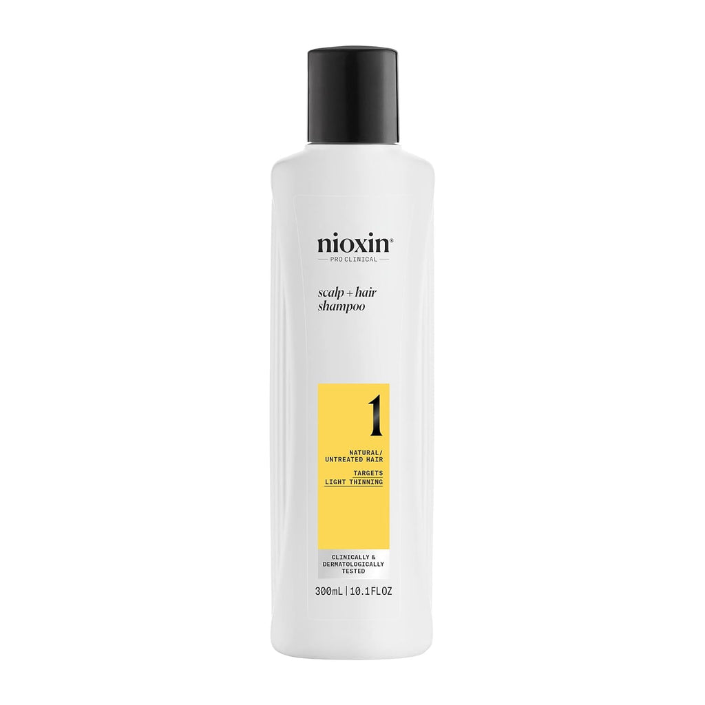 Nioxin Scalp + Hair Thickening System 1 Shampoo for Fine Hair 10.1 fl oz