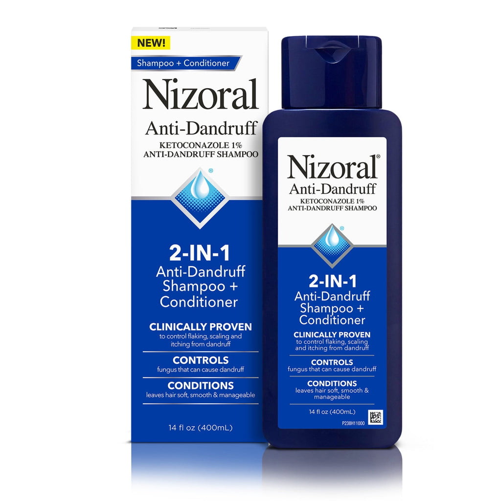Nizoral 2-in-1 Anti Dandruff Shampoo & Conditioner Clean Fresh 14 fl oz