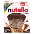 Nutella Hazelnut Flavored Ice Cream Cones 4 Count 12.2 Fl Oz