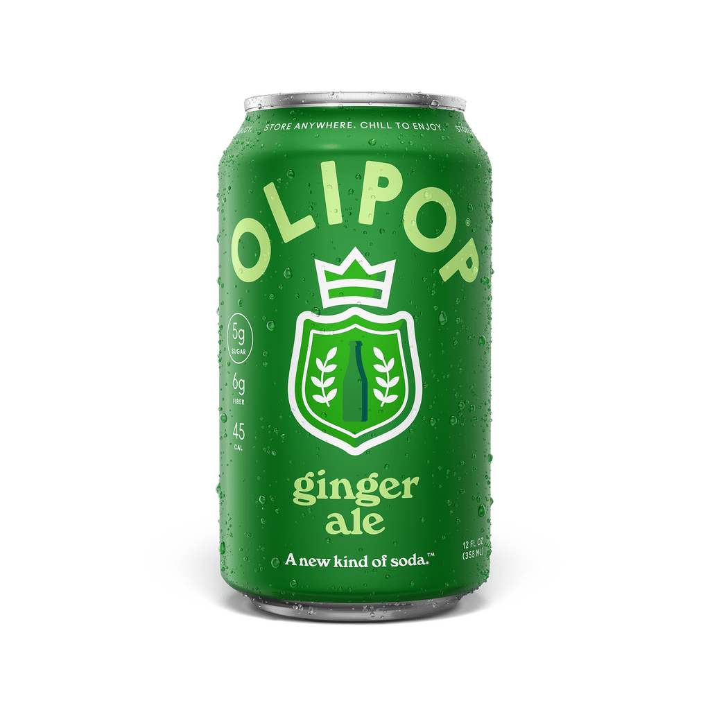 OLIPOP Prebiotic Soda Ginger Ale Can 12 Fl Oz 1 Pack