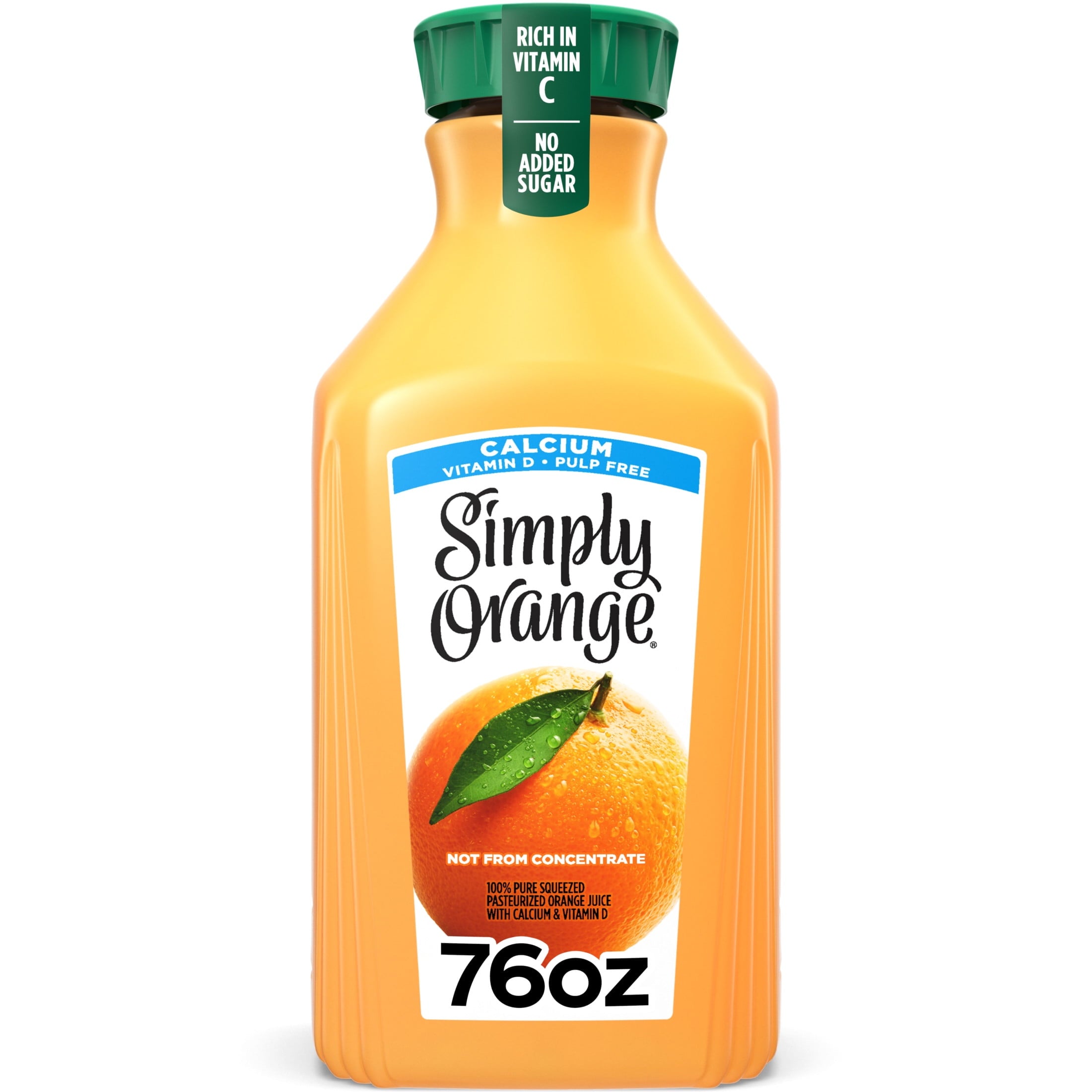 Simply Orange Juice with Calcium Some Pulp 76 fl oz