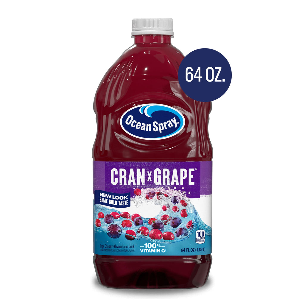 Ocean Spray Cran-Grape Cranberry Grape Juice Drink 64 fl oz Bottle