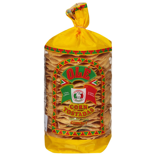 Corn Tostadas Crunchy 12.4 Oz 30 Count Olé Mexican Foods