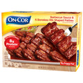 On-Cor BBQ Sauce & Boneless Rib Shaped Patties Frozen Meal 26 Oz