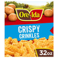 Ore-Ida Crispy Crinkles French Fried Frozen Potatoes, 1 Bag, for Easy Snacks and Dinner Sides, Gluten-Free, 32 oz