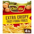 Ore-Ida Extra Crispy Fast Food Fries Frozen Potatoes 4 Lb