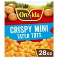 Ore-Ida Crispy Mini Tater Tots Seasoned Shredded Frozen Potatoes 28 Oz Bag Gluten Free