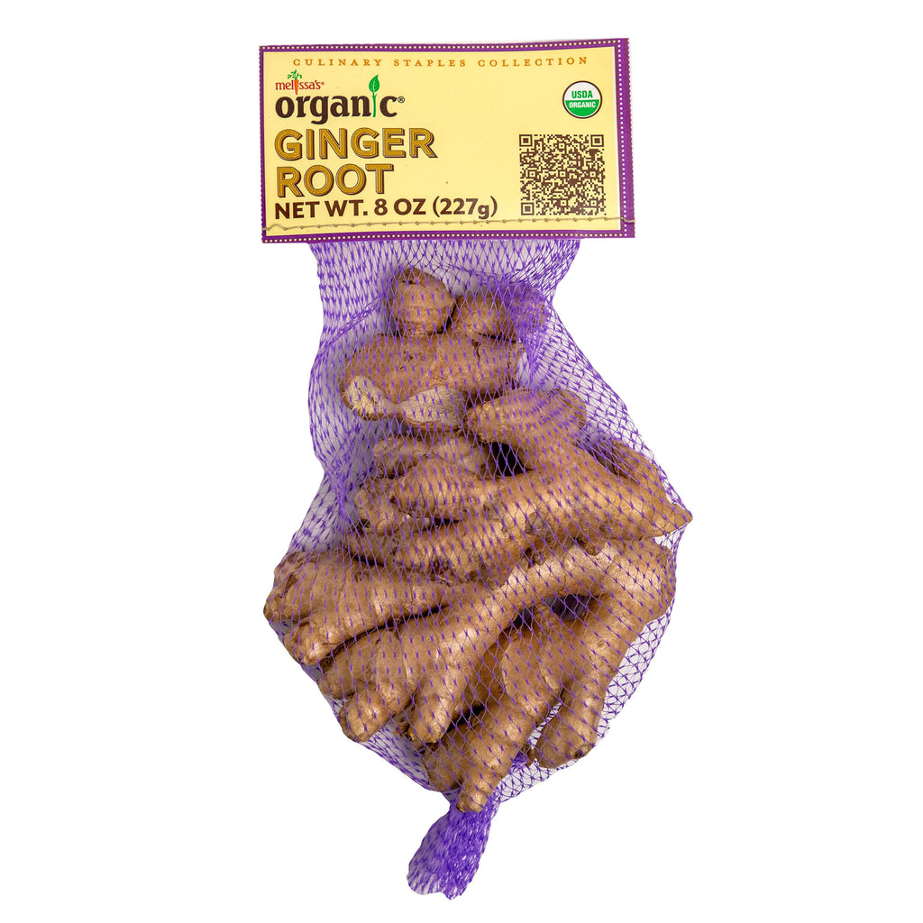 Organic Fresh Ginger Whole 8 Oz Bag