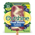 Outshine Blueberry Lemonade Fruit Blends Frozen Fruit Bars 6 Count 15 Fl Oz