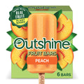 Outshine Peach Frozen Fruit Bars 6 Count 15 Fl Oz