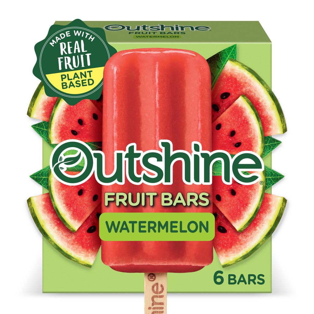 Outshine Watermelon Frozen Fruit Bars 6 Count