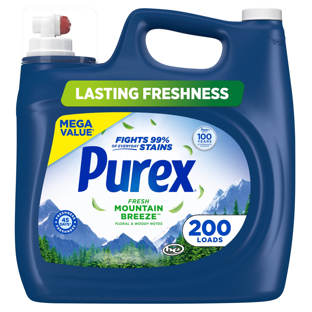 Purex Liquid Laundry Detergent 225 fl oz 200 Loads