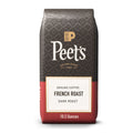 Peet's French Roast Naturally Caffeinated Dark Ground Coffee 10.5 oz Bag