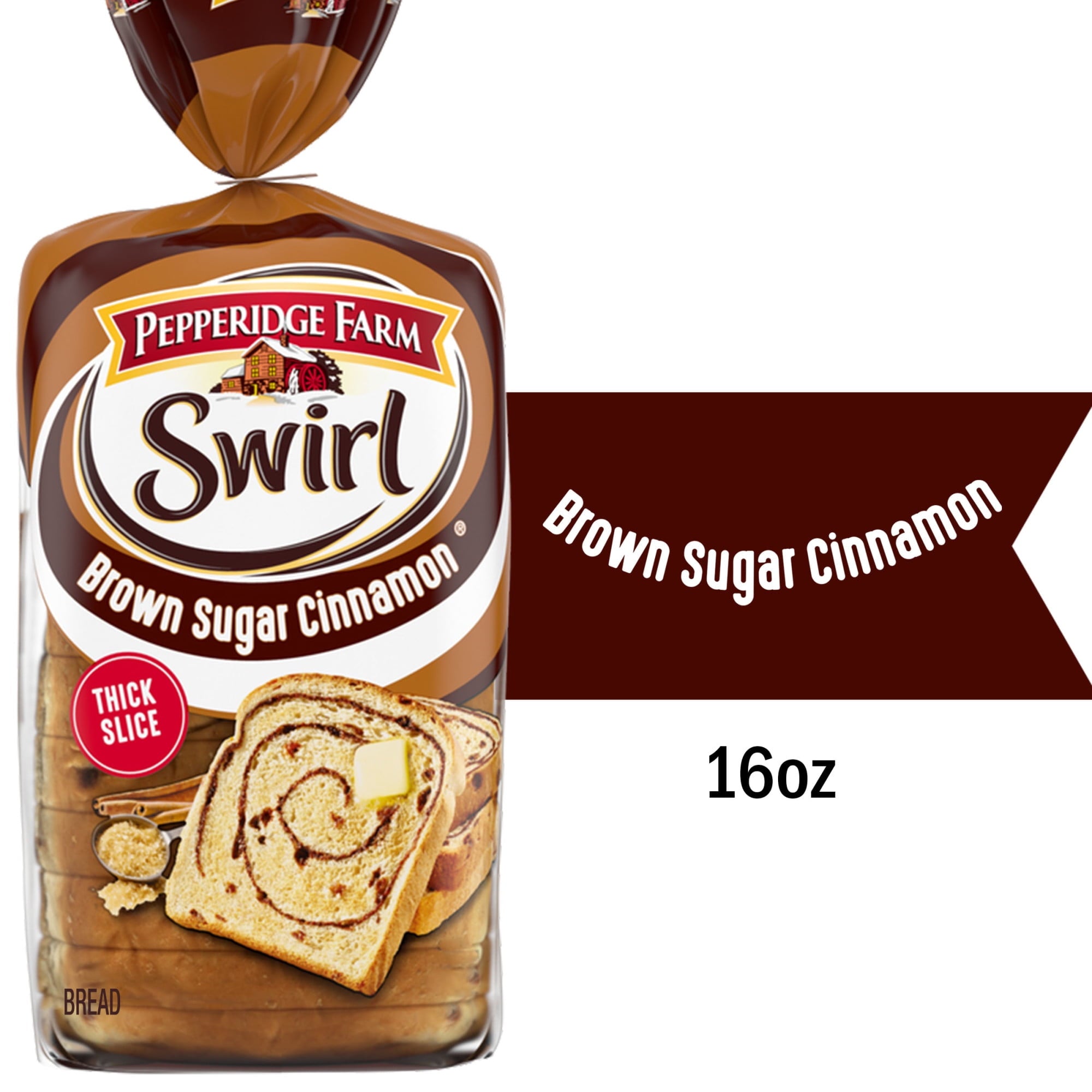 Brown Sugar Cinnamon Swirl Breakfast Bread 16 Oz 1 Count