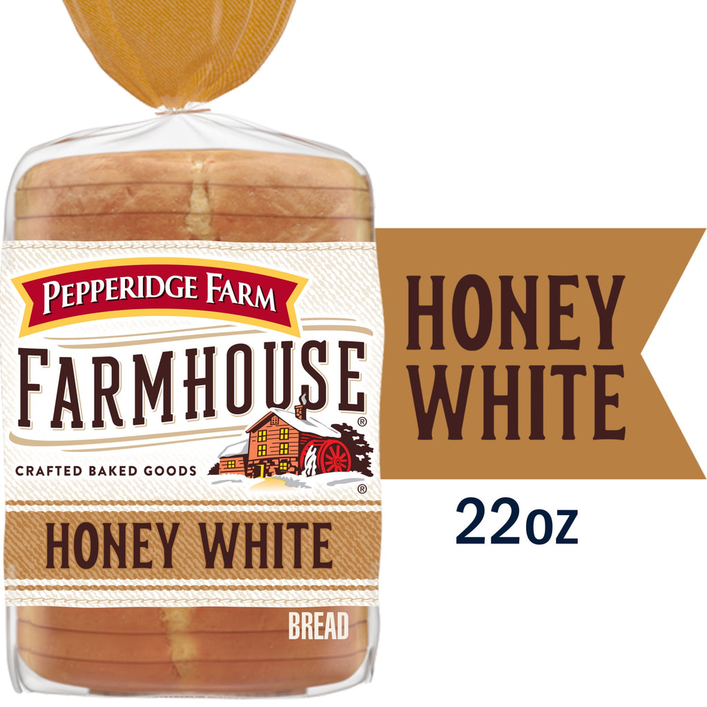 Farmhouse Honey White Bread 22 Oz 1 Count