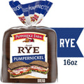 Jewish Pumpernickel Dark Pump Bread 16 Oz Loaf