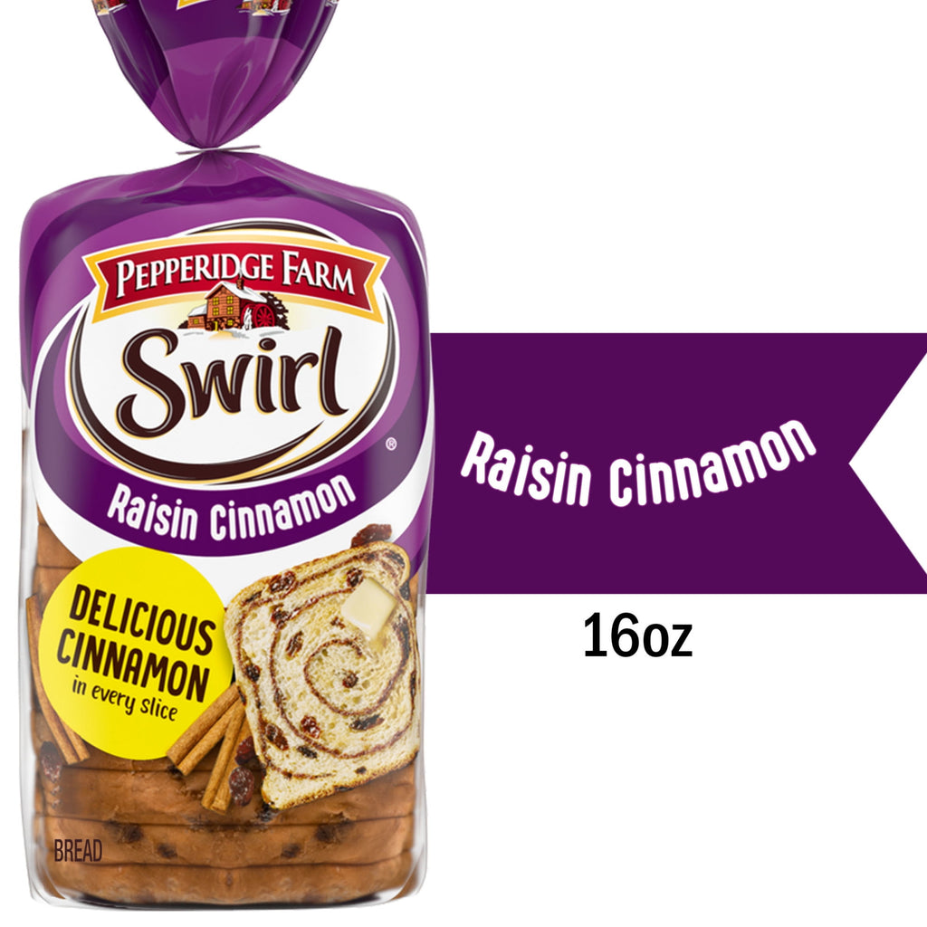 Raisin Cinnamon Swirl Breakfast Bread 16 Oz 1 Count