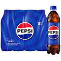 Pepsi Cola Soda Pop Bottles 16.9 Fl Oz 12 Pack