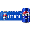 Pepsi Cola Soda Pop Mini Cans 7.5 Fl Oz 10 Pack