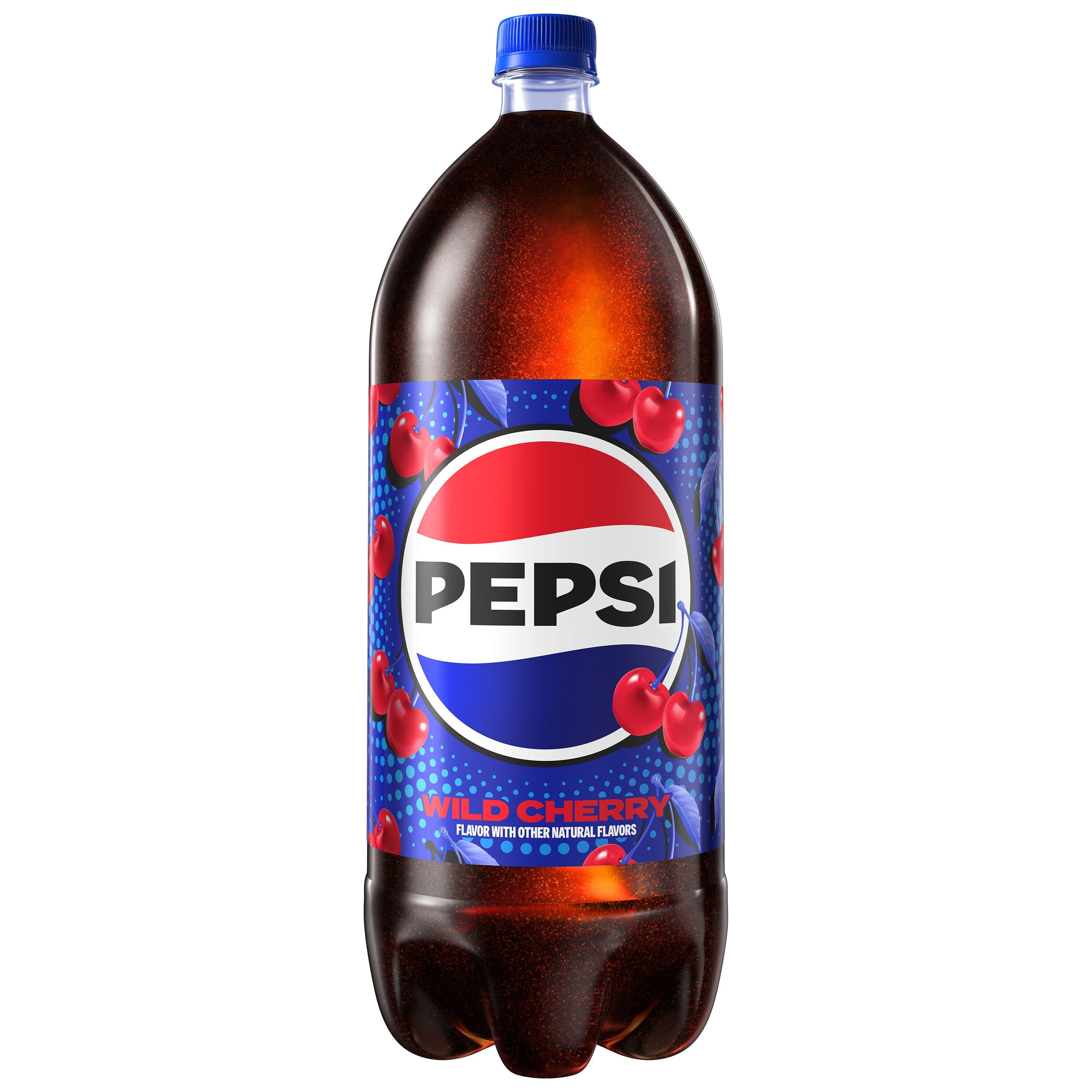 Pepsi Wild Cherry Soda Pop 2 Liter Bottle