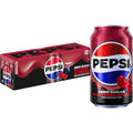 Pepsi Zero Sugar Wild Cherry & Cream Cola Soda Pop Cans 12 Fl Oz 12 Pack