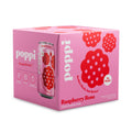 Poppi Raspberry Rose Prebiotic Soda Cans 12 Fl Oz 4 Pack