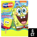 Popsicle SpongeBob SquarePants Frozen Dessert Bars 6 Count 50 Cal