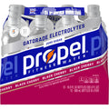 Propel Electrolyte Enhanced Water Sports Drink Black Cherry 16.9 fl oz Bottles 12 Pack