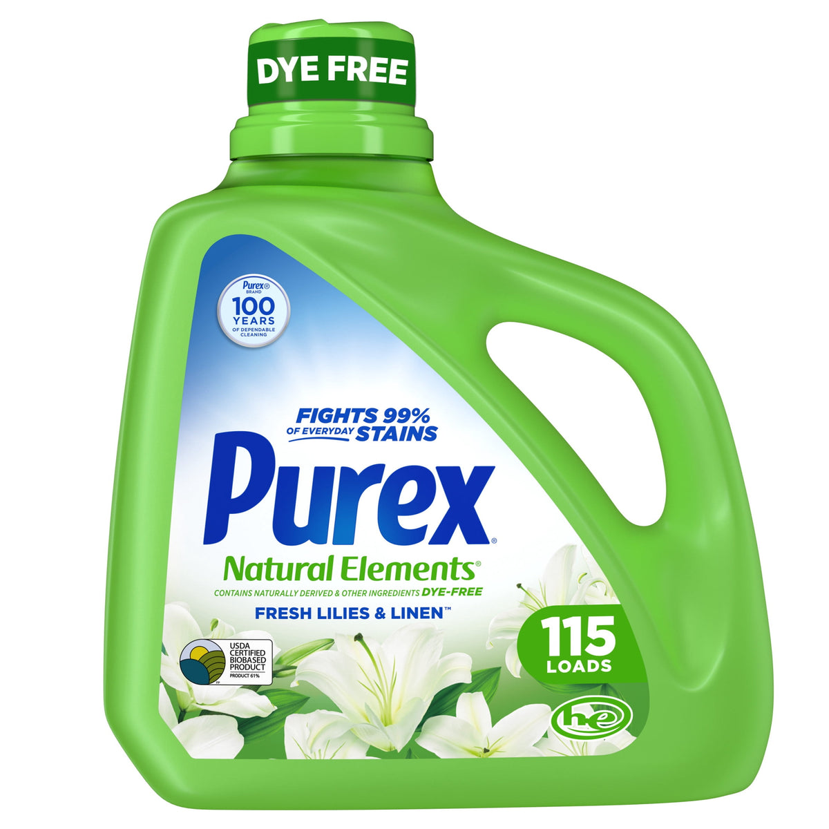 Purex Natural Elements Fresh Lilies & Linen Liquid Laundry Detergent