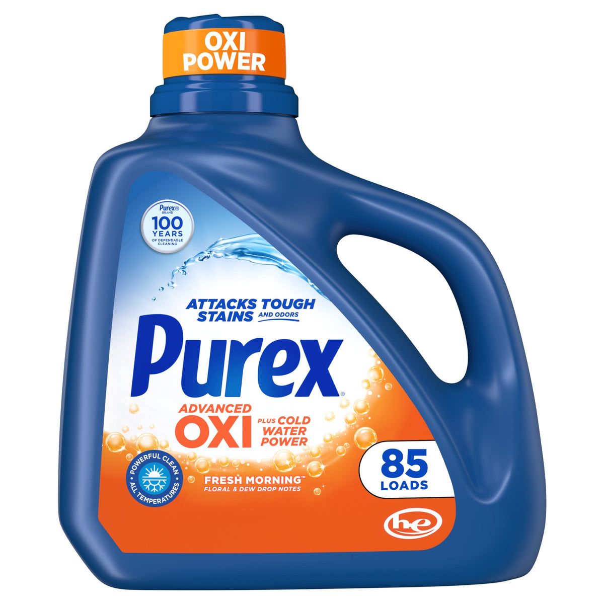 Purex Advanced Oxi with Odor Fighter Liquid Laundry Detergent 128 fl oz 85 Loads