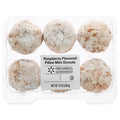 Raspberry Flavored Mini Donuts 10 Oz 6 Count Freshness Guaranteed