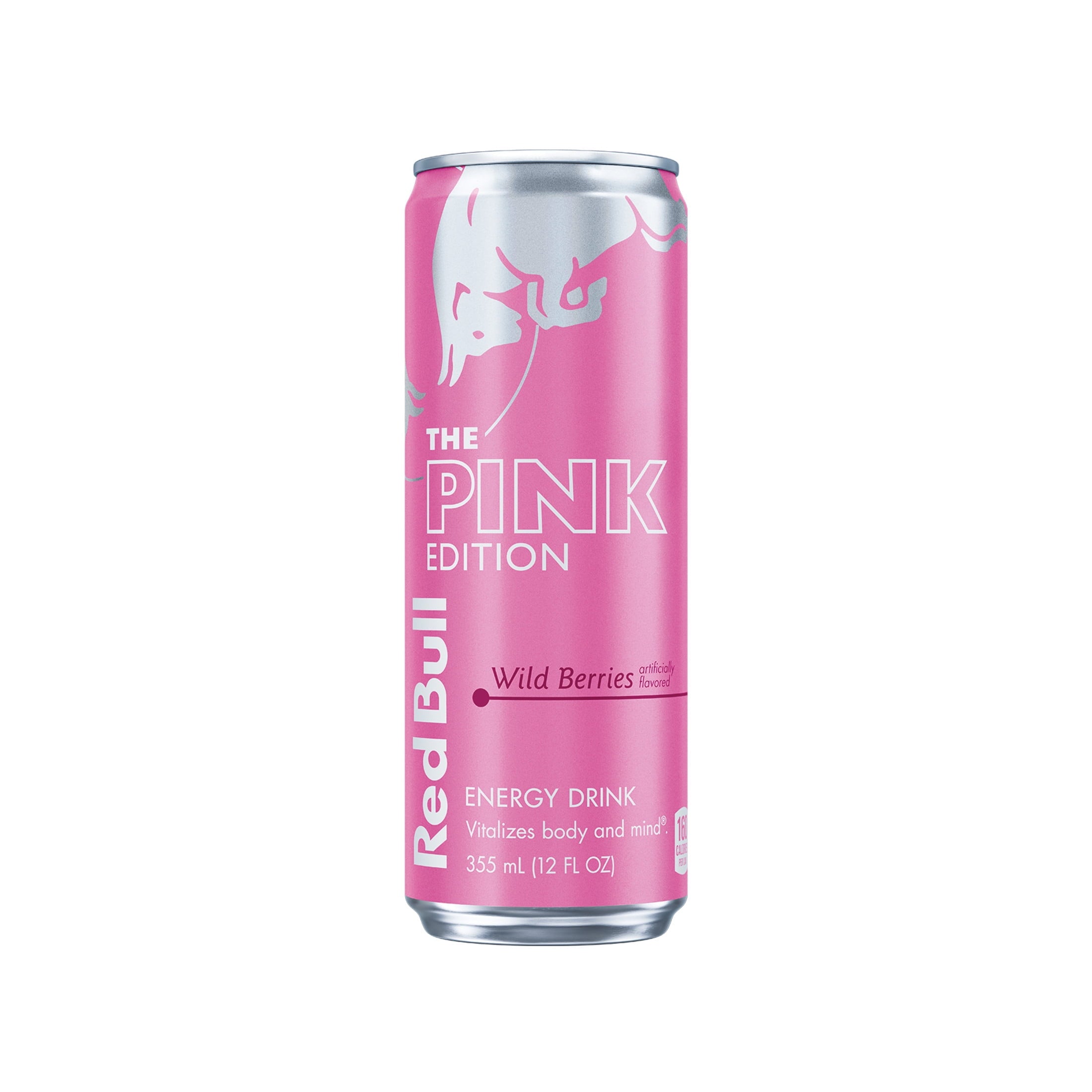 Red Bull Pink Edition Wild Berries Energy Drink 12 fl oz Single Can