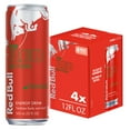 Red Bull Red Edition Energy Drink Watermelon 12 fl oz 4 Pack Cans