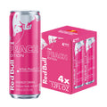 Red Bull Peach Edition Energy Drink 12 fl oz 4 Pack Cans