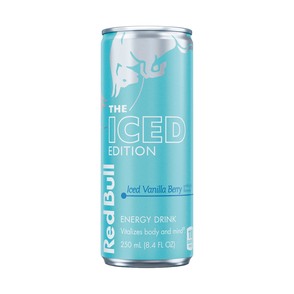 Red Bull Iced Edition Energy Drink Iced Vanilla Berry 8.4 fl oz Single Can