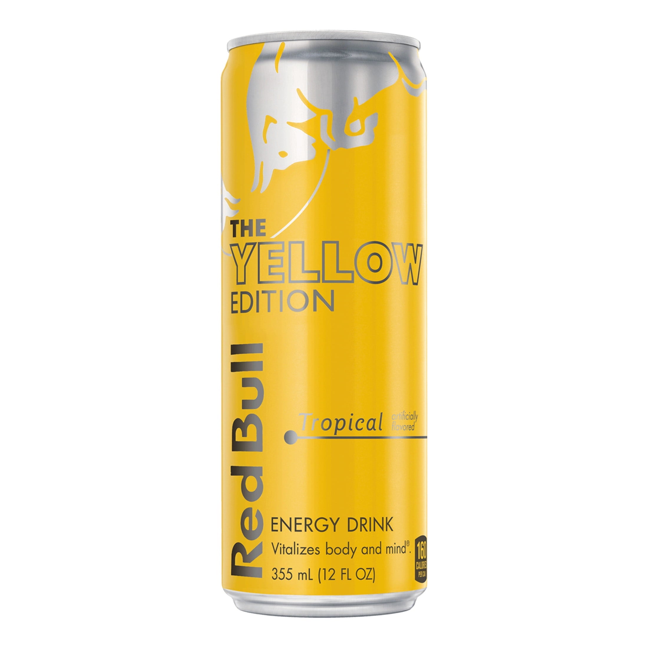 Red Bull Yellow Edition Tropical Energy Drink 12 fl oz Single Can