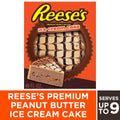 Reese's Premium Peanut Butter Ice Cream Cake 46 Oz Carvel