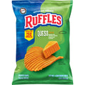 Queso Cheese Flavored Potato Chips 8 Oz Ruffles