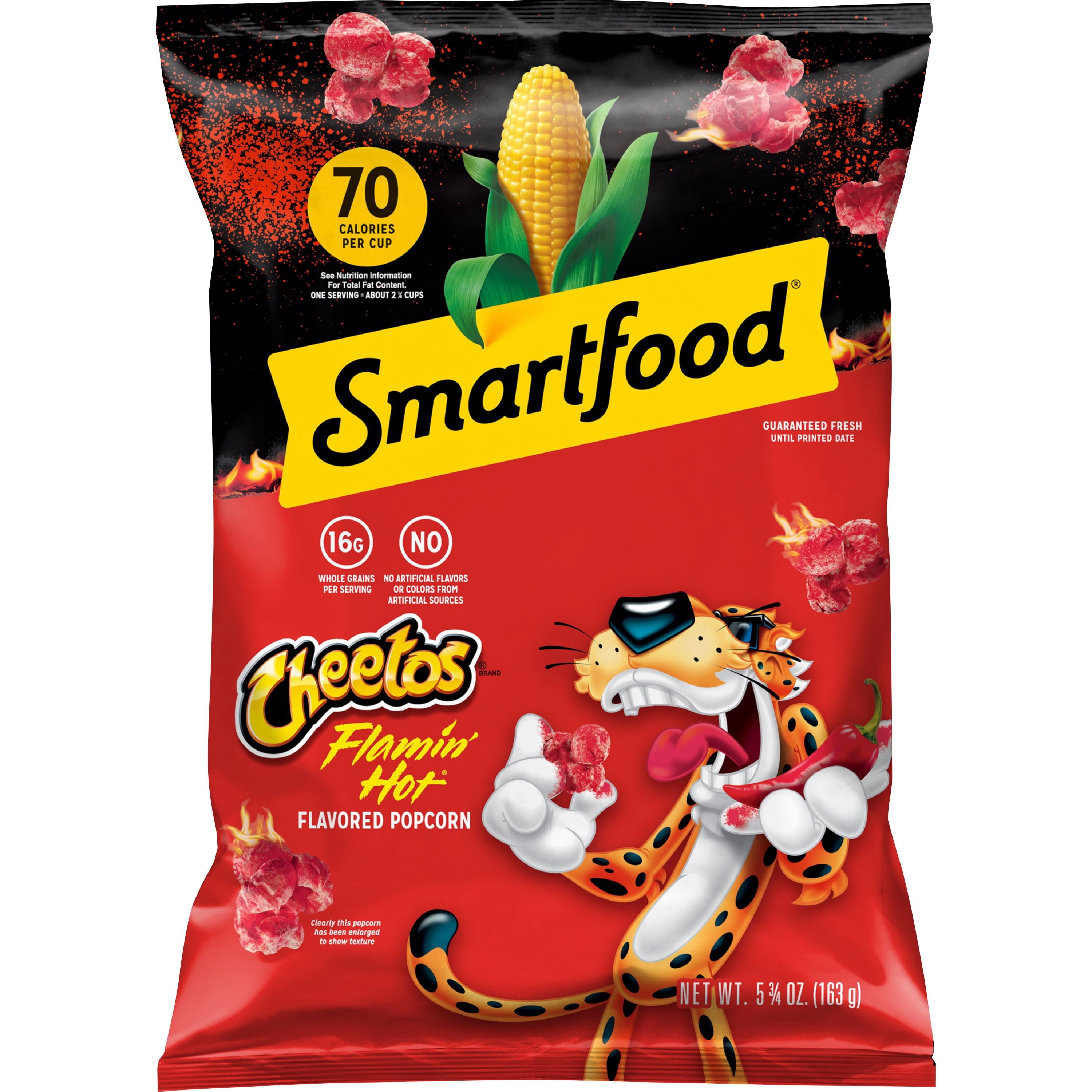 Flamin' Hot Flavored Popcorn 5.75 Oz 1 Count Smartfood