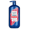 Suave Men Active Sport 2-in-1 Body & Face Wash with Glycerin & Vitamin E 30 fl oz