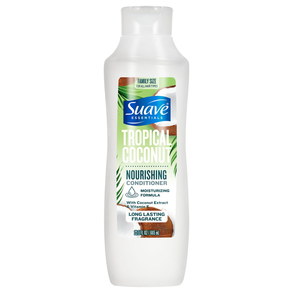 Suave Tropical Coconut Nourishing Conditioner with Coconut Extract & Vitamin E 22.5 fl oz