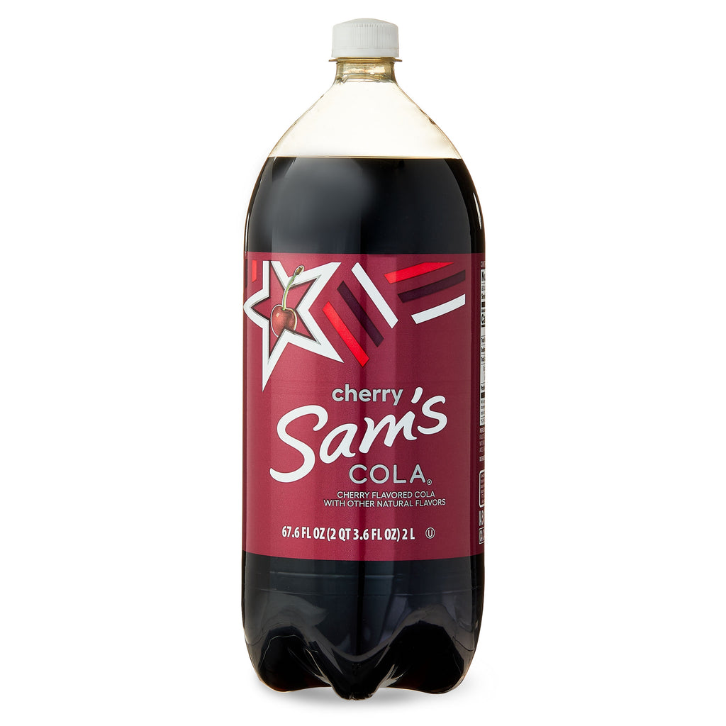 Sam's Choice Cherry Cola Soda Pop Bottle 2 L