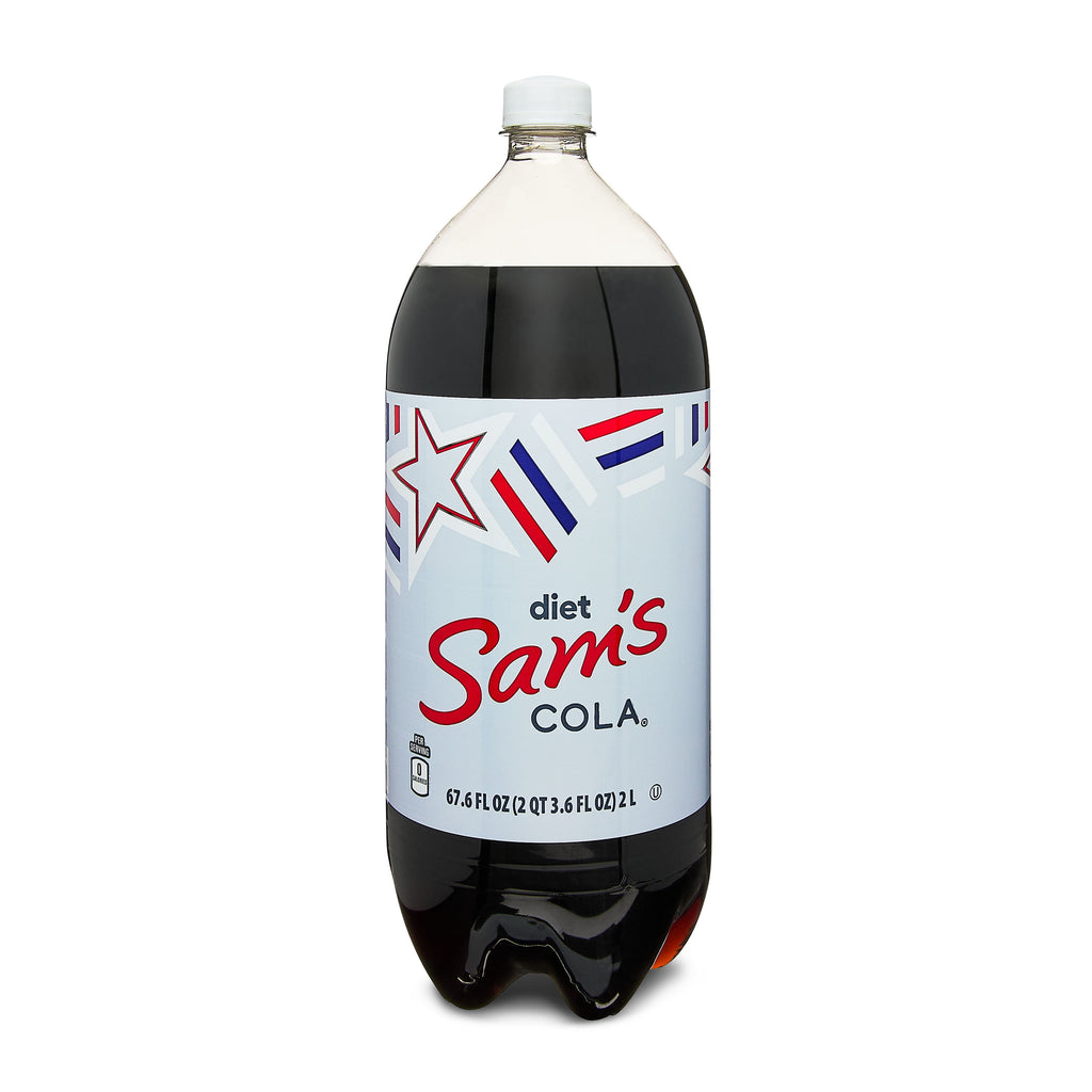 Sam's Choice Diet Cola Soda Pop Bottle 2 L