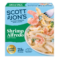 Scott & Jon's Shrimp Alfredo Pasta Frozen Meal 9.6 Oz